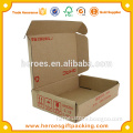 Eco friendly hot sale customized brown kraft paper corrugated shipping packaging box